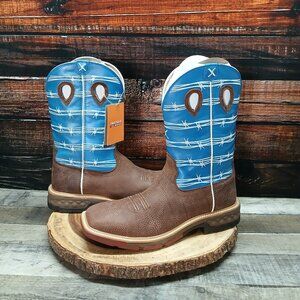 Twisted X 12" Western Work Boots Mens Size 12 D Cellstretch MXB0001 Pull On